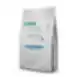 Dry grain free pet food with herring for adult dogs of small breeds with white coat